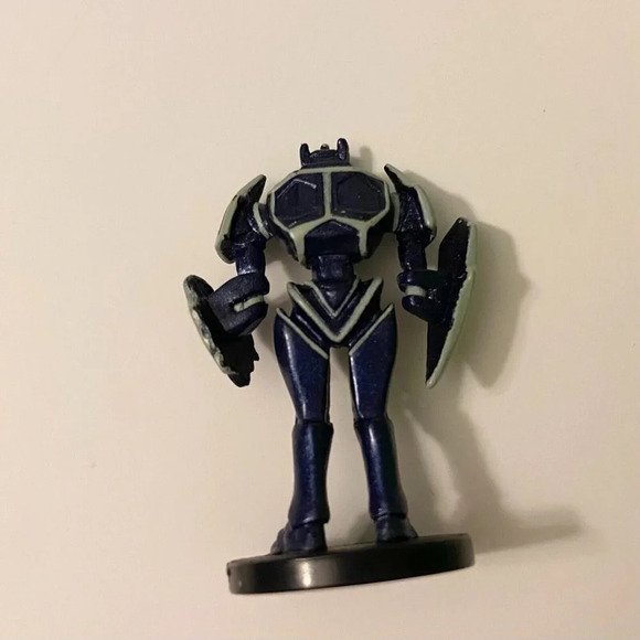 1996 Yugioh Dungeon Dice Monsters Gearfried The Iron Knight ST 06 Mini Figure - Picture 8 of 8